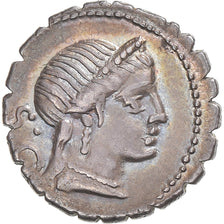 Monnaie, Naevia, Denier Serratus, 79 BC, Rome, SUP, Argent, Crawford:382/1b
