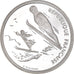 Munten, Frankrijk, Albertville 1992, 100 Francs, 1991, Paris, FDC, Zilver