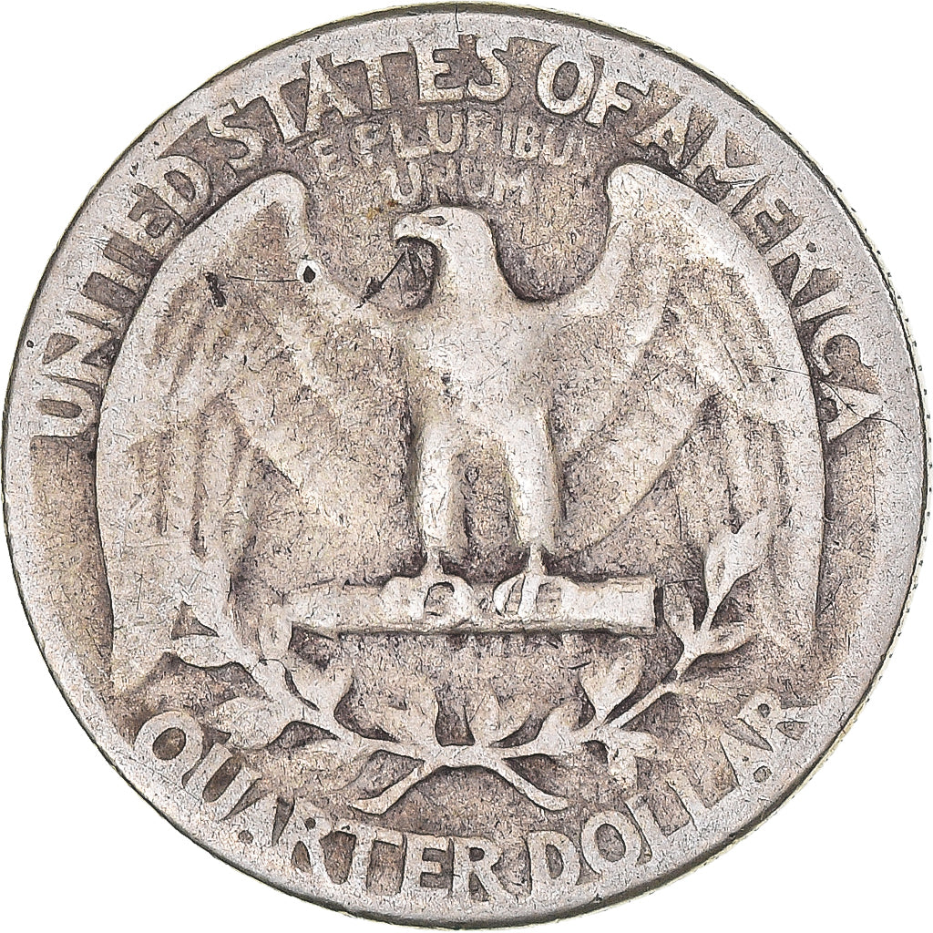 Coin, United States, Washington, Quarter, 1942, U.S. Mint, VF(30-35), Silver