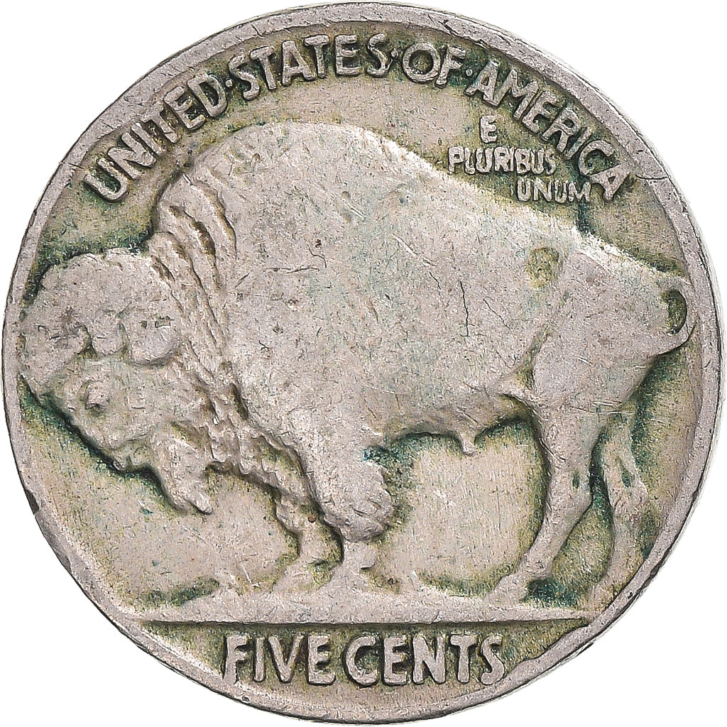 Moneta, Stati Uniti, 5 Cents, 1927, U.S. Mint, MB, Cupronickel