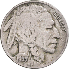 Coin, United States, 5 Cents, 1935, U.S. Mint, VF(20-25), Cupronickel
