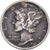 Moneda, Estados Unidos, Mercury, Dime, 1941, U.S. Mint, BC+, Plata