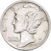 Coin, United States, Mercury, Dime, 1945, U.S. Mint, VF(30-35), Silver