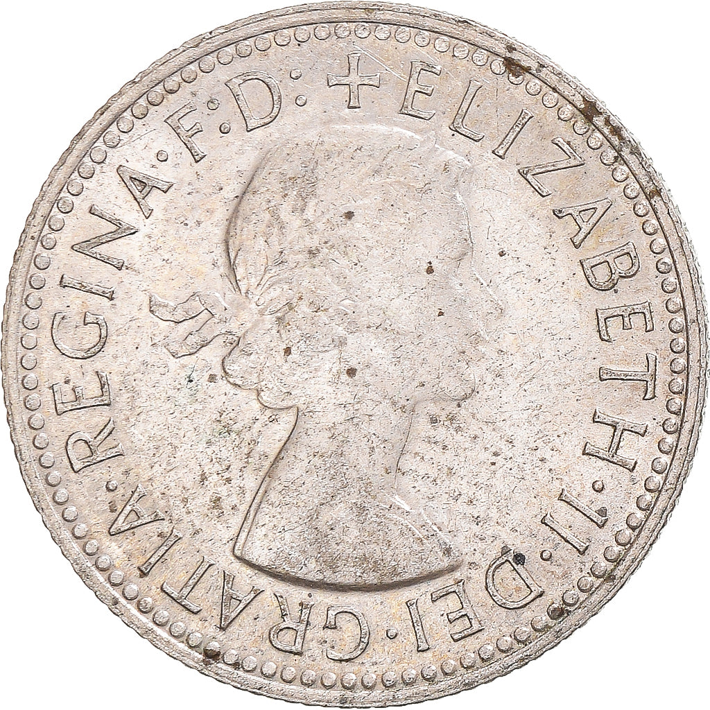 Moneta, Australia, Elizabeth II, Shilling, 1959, VF(30-35), Srebro