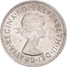 Coin, Australia, Elizabeth II, 3 Pence, 1957, VF(20-25), Silver