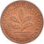 Moneta, Niemcy - RFN, Pfennig, 1980, EF(40-45), Miedź platerowana stalą