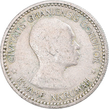 Moneta, Ghana, Shilling, 1958, VF(20-25), Cupronickel