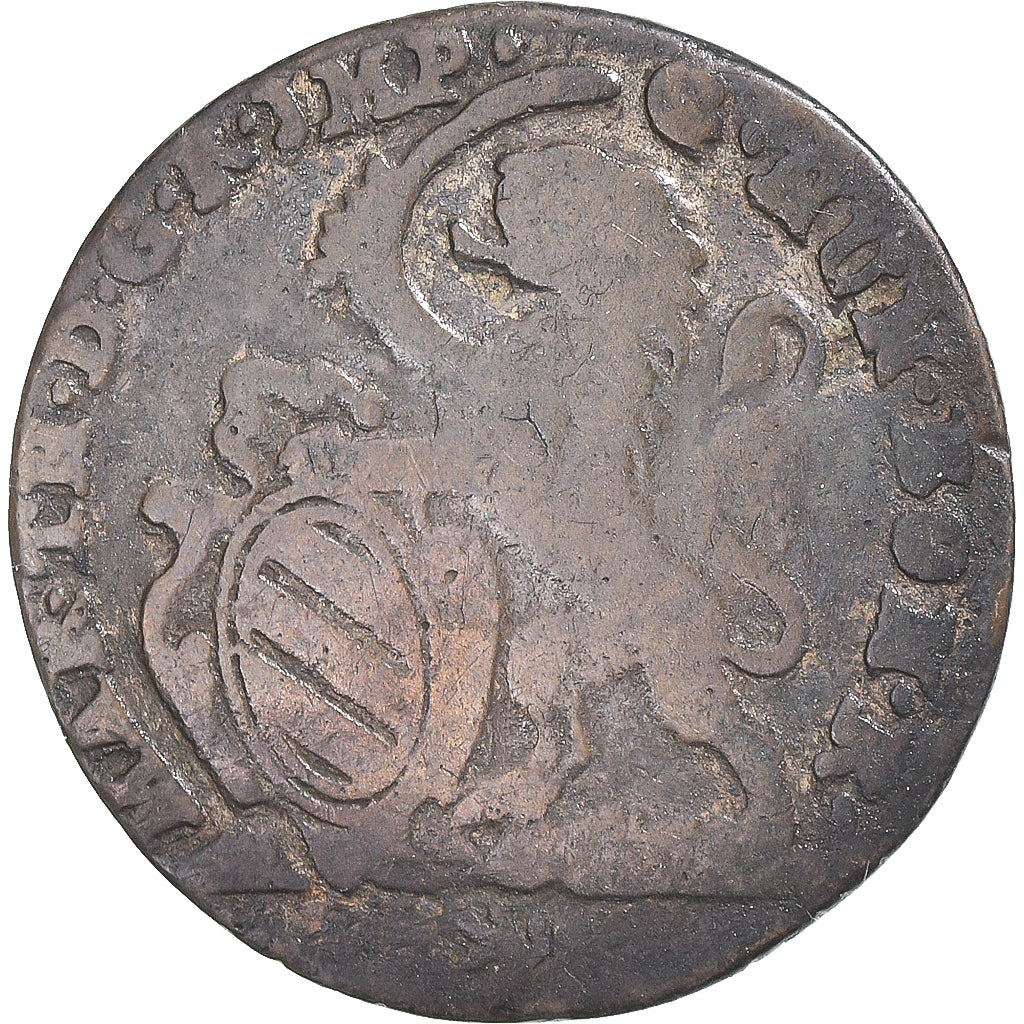 Monnaie, Pays-Bas autrichiens, Maria Theresa, Escalin, 1752, Bruges, Faux