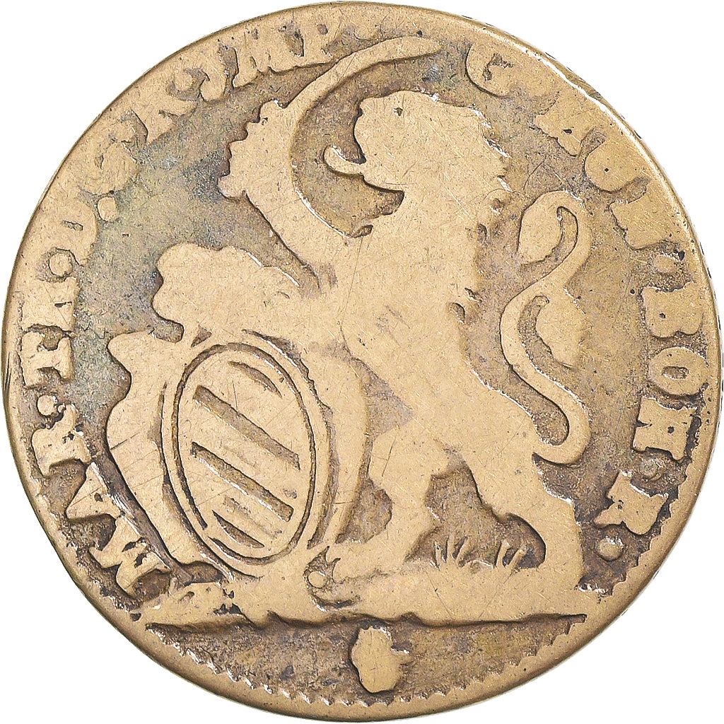 Münze, AUSTRIAN NETHERLANDS, Maria Theresa, Escalin, 1755, Anvers, Contemporary
