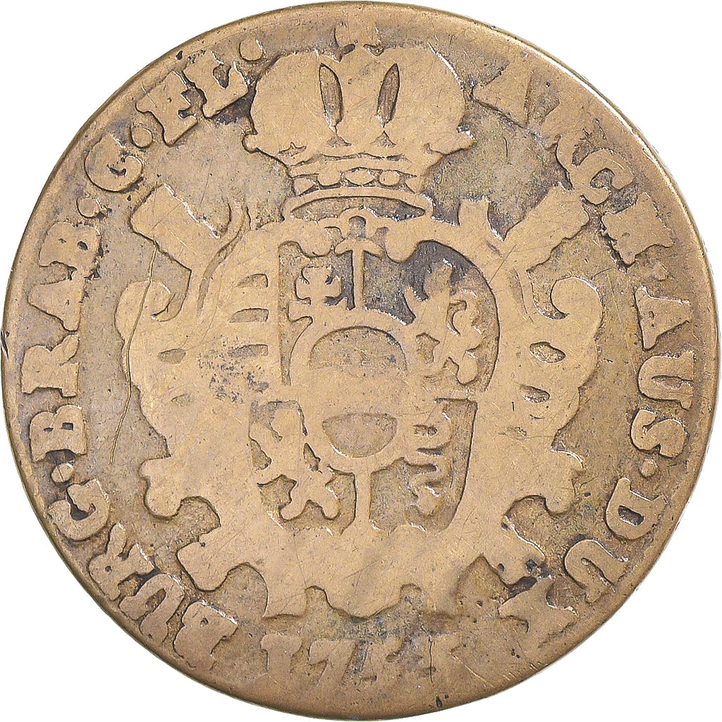 Münze, AUSTRIAN NETHERLANDS, Maria Theresa, Escalin, 1755, Anvers, Contemporary