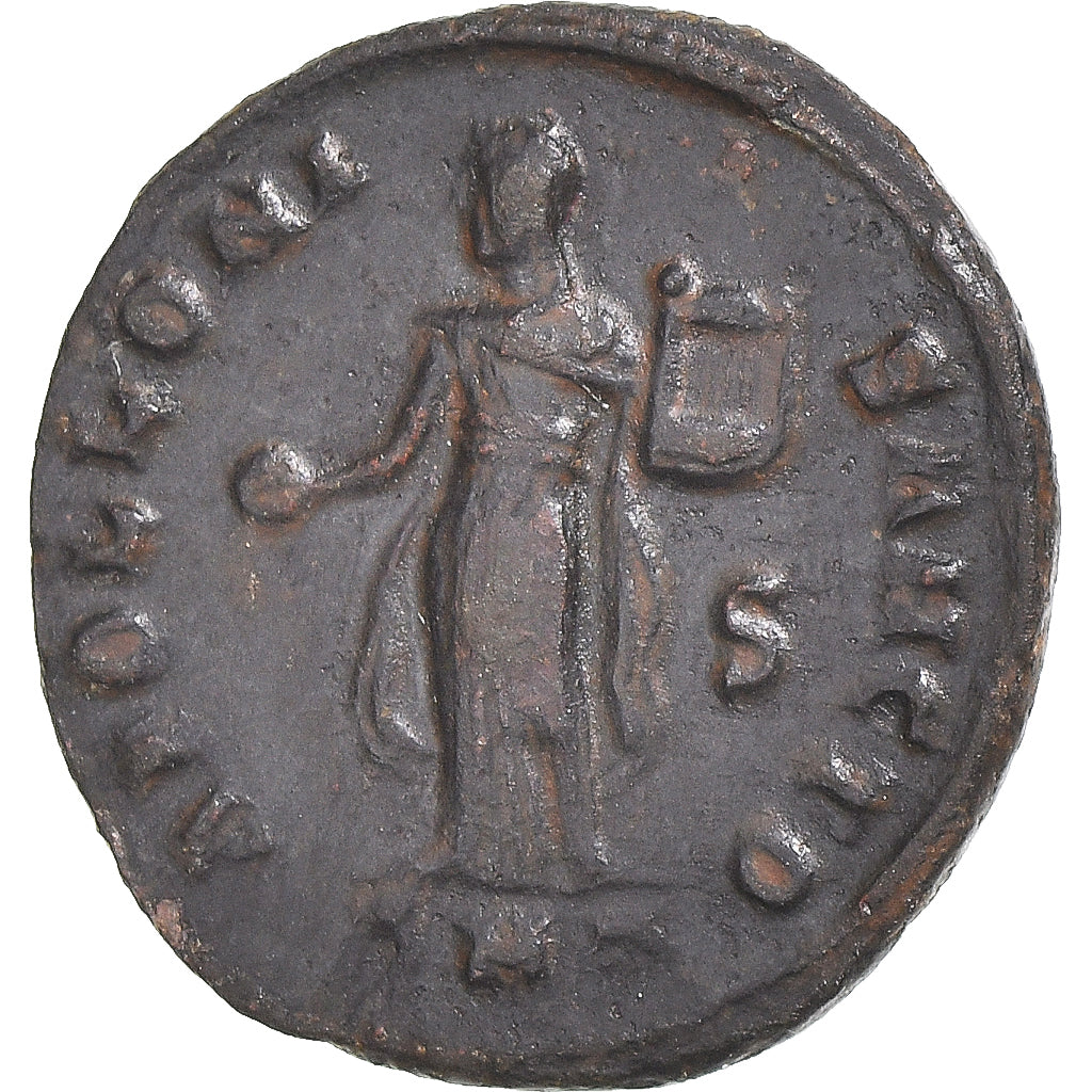 Coin, Maximinus II, 1/2 nummus, 310-313, VF(30-35), Bronze