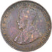 Coin, Hong Kong, George V, Cent, 1933, EF(40-45), Bronze