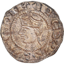 Monnaie, France, Alphonse II d'Aragon, Denier, 1163-1196, TTB, Billon