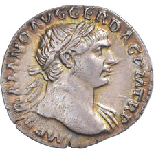 Moneta, Trajan, Denarius, 103-111, Rome, MS(60-62), Srebro, RIC:121