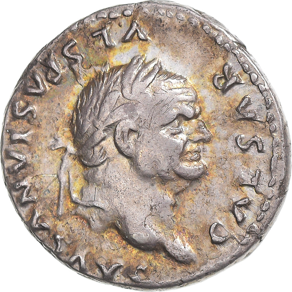 Coin, Vespasian, Denarius, 77-78, Rome, AU(50-53), Silver, RIC:964