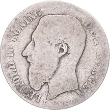 Coin, Belgium, Leopold II, 50 Centimes, Uncertain date, legend in dutch
