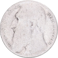 Coin, Belgium, Leopold II, 50 Centimes, 1901, legend in dutch, VG(8-10), Silver