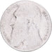 Coin, Belgium, Leopold II, 50 Centimes, 1901, legend in dutch, VG(8-10), Silver