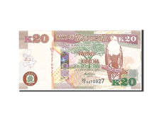 Banknote, Zambia, 20 Kwacha, 2012, Undated, KM:52, UNC(65-70)
