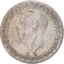 Coin, Sweden, Gustaf V, Krona, 1945, VF(20-25), Silver