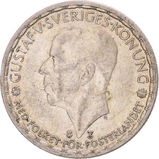 Monnaie, Suède, Gustaf V, Krona, 1950, TB+, Argent