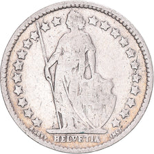 Coin, Switzerland, 1/2 Franc, 1908, Bern, F(12-15), Silver
