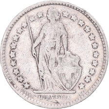 Coin, Switzerland, 1/2 Franc, 1928, Bern, VF(20-25), Silver