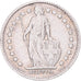 Coin, Switzerland, 1/2 Franc, 1932, Bern, VF(20-25), Silver
