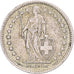 Coin, Switzerland, 1/2 Franc, 1957, Bern, VF(30-35), Silver