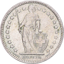 Coin, Switzerland, 1/2 Franc, 1961, Bern, EF(40-45), Silver