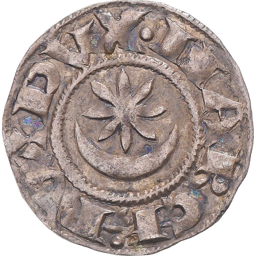 Moneta, Francia, Marquisat de Provence, Raymond V, Denier, 1177-1185