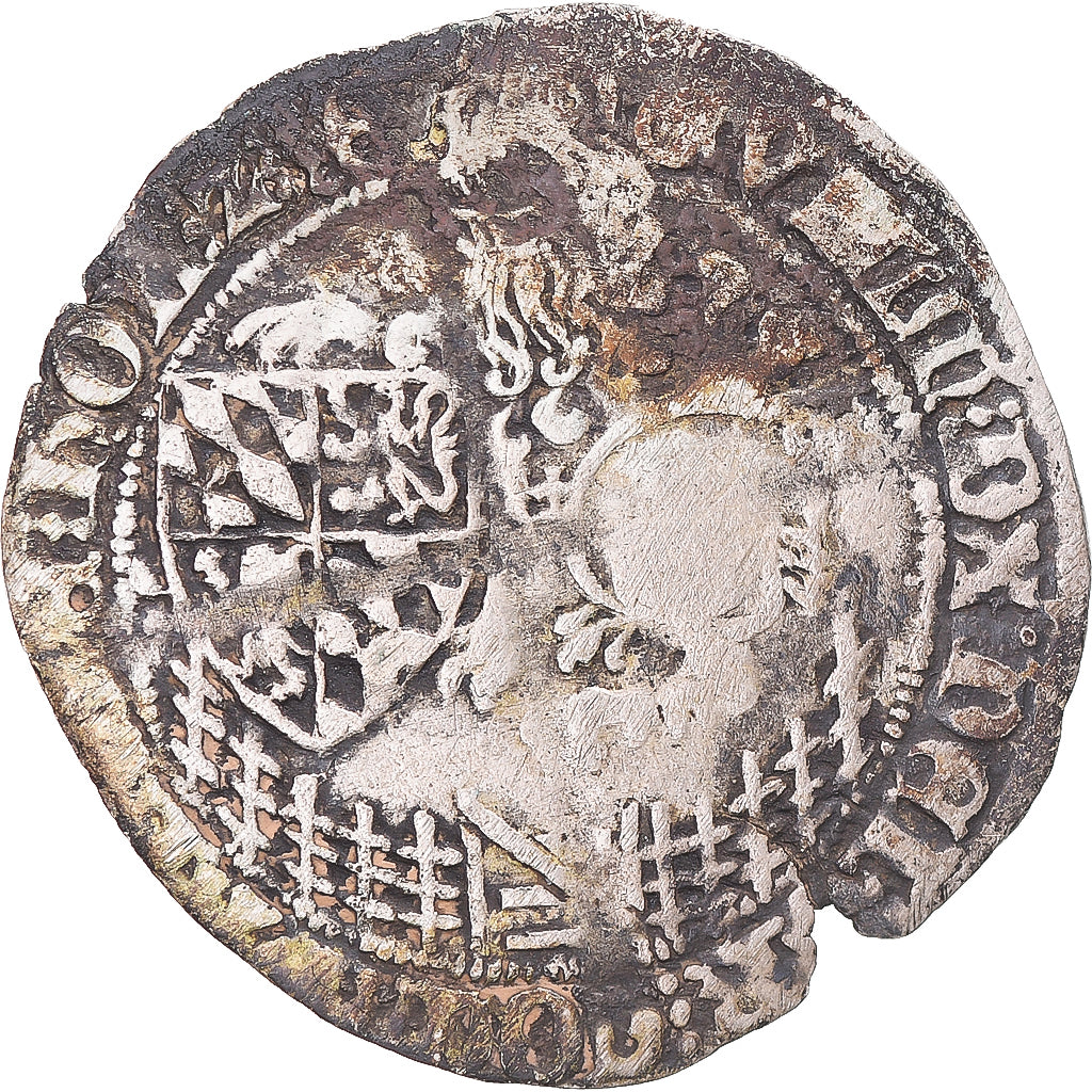Monnaie, France, Hainaut, Guillaume IV, Double gros 