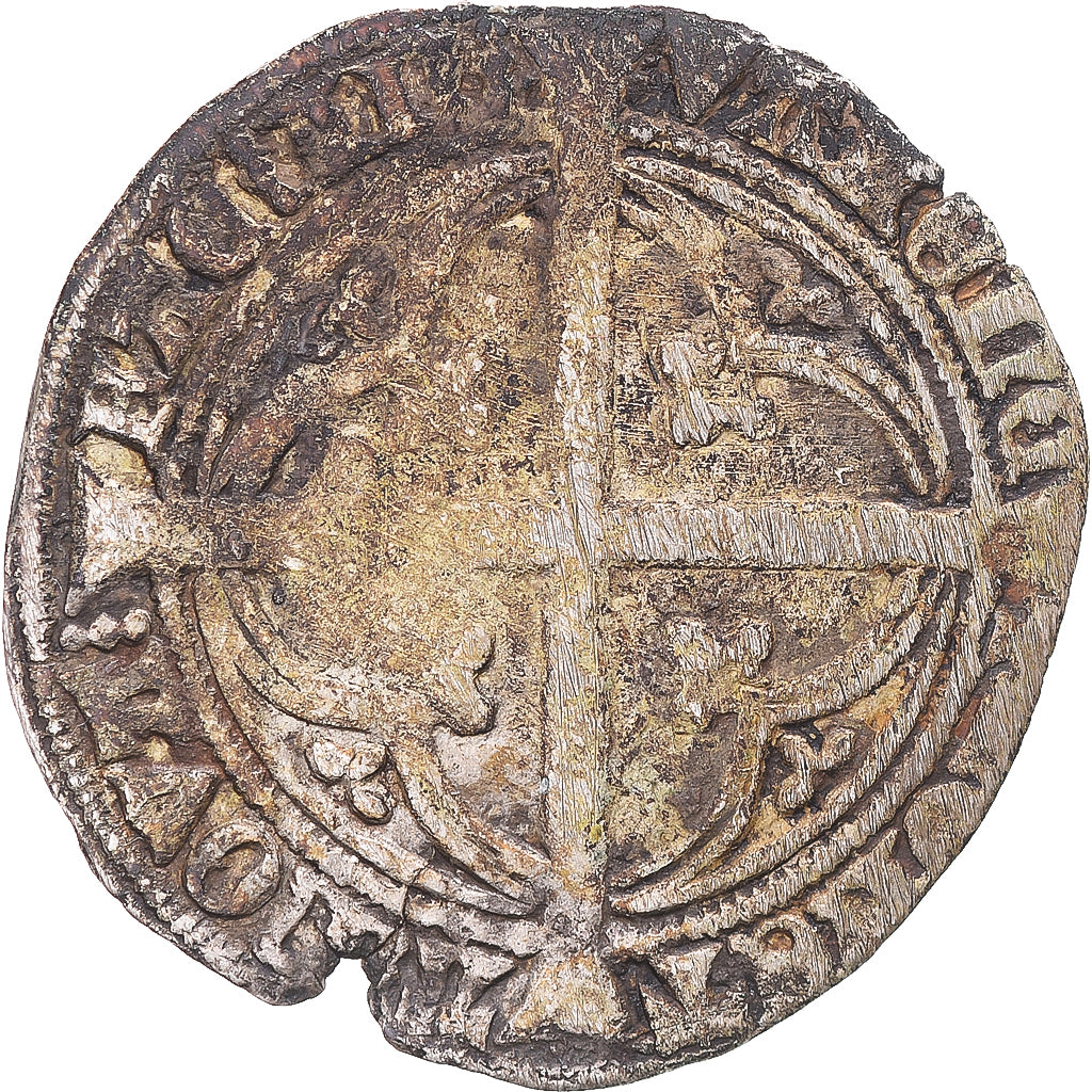 Monnaie, France, Hainaut, Guillaume IV, Double gros 