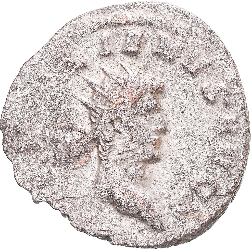 Moneda, Gallienus, Antoninianus, 260-268, Rome, BC+, Vellón, RIC:494
