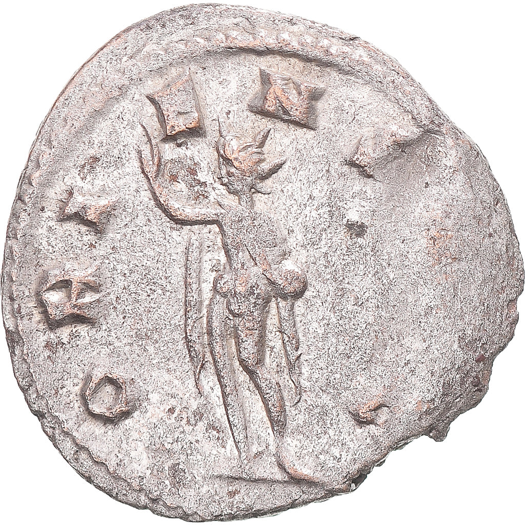 Moneda, Gallienus, Antoninianus, 260-268, Rome, BC+, Vellón, RIC:494