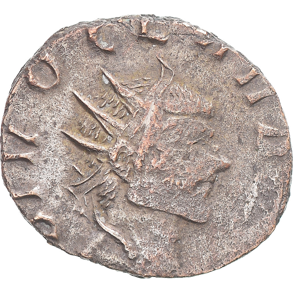 Moneda, Claudius II (Gothicus), Antoninianus, 270, Rome, BC+, Vellón, RIC:262