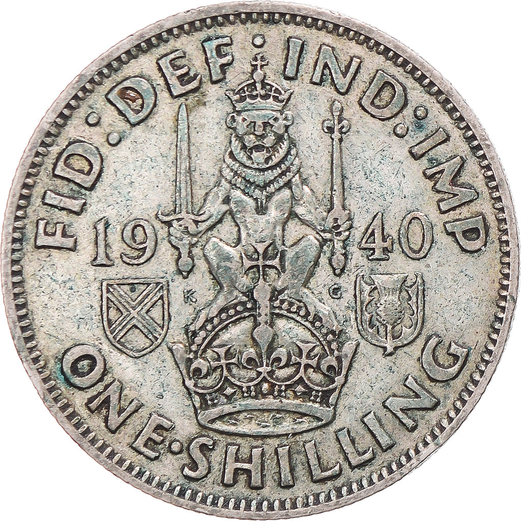 Coin, United Kingdom, George VI, Shilling, 1940, VF(30-35), Silver