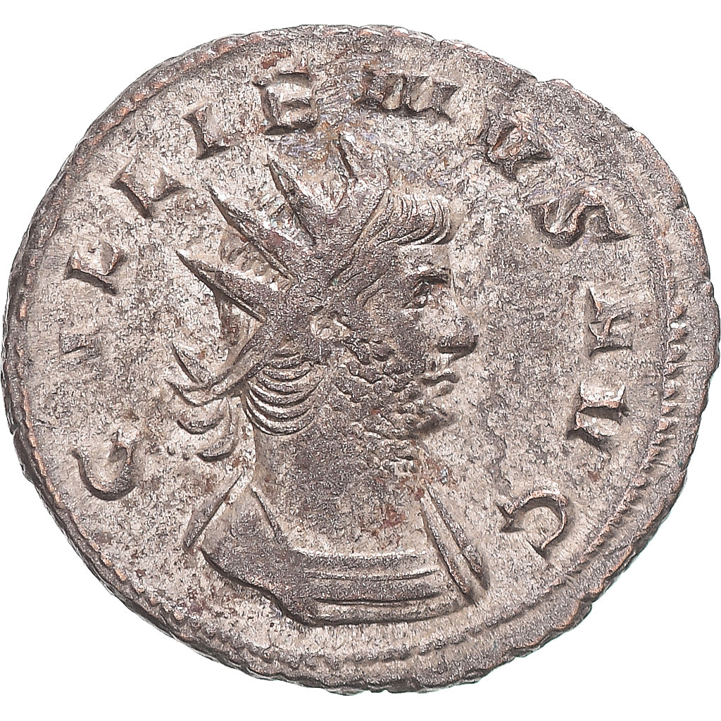 Moneda, Gallienus, Antoninianus, 260-268, Rome, MBC, Vellón, RIC:157