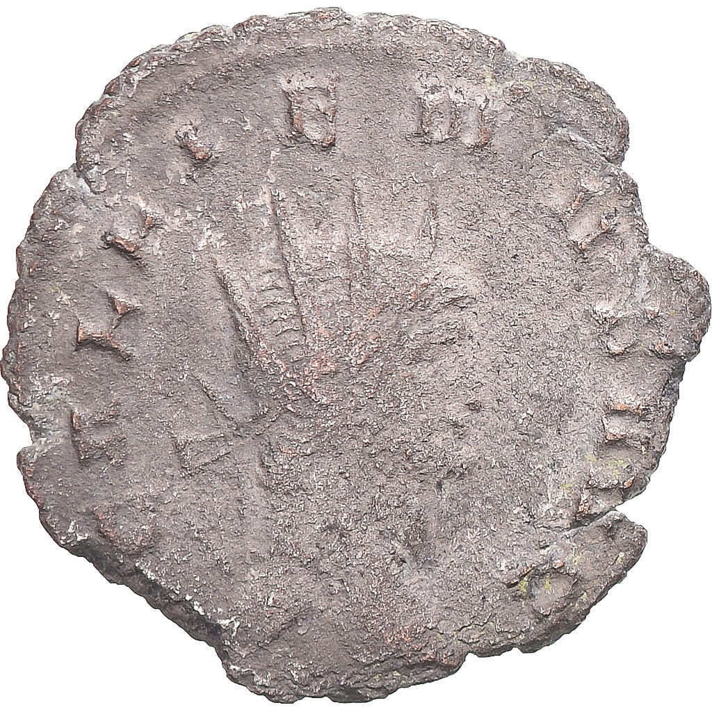 Moneda, Gallienus, Antoninianus, 260-268, Rome, BC+, Vellón, RIC:164
