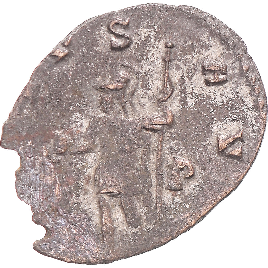 Moneda, Gallienus, Antoninianus, 260-268, Rome, BC+, Vellón, RIC:317