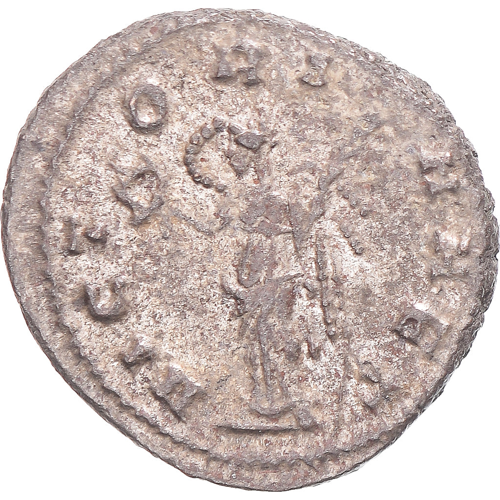 Moneda, Gallienus, Antoninianus, 260-268, Siscia, BC+, Vellón, RIC:297