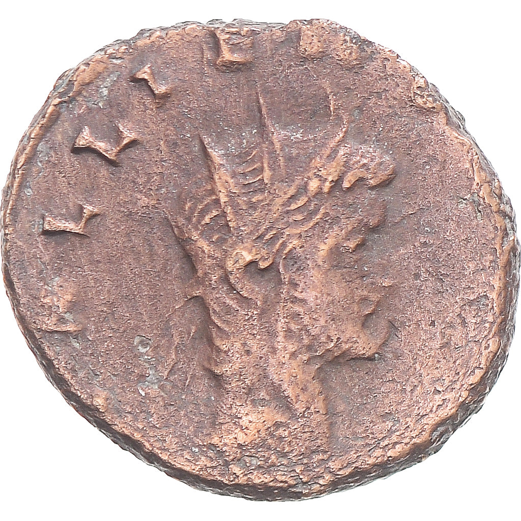 Moneda, Gallienus, Antoninianus, 260-268, Rome, BC+, Vellón, RIC:236