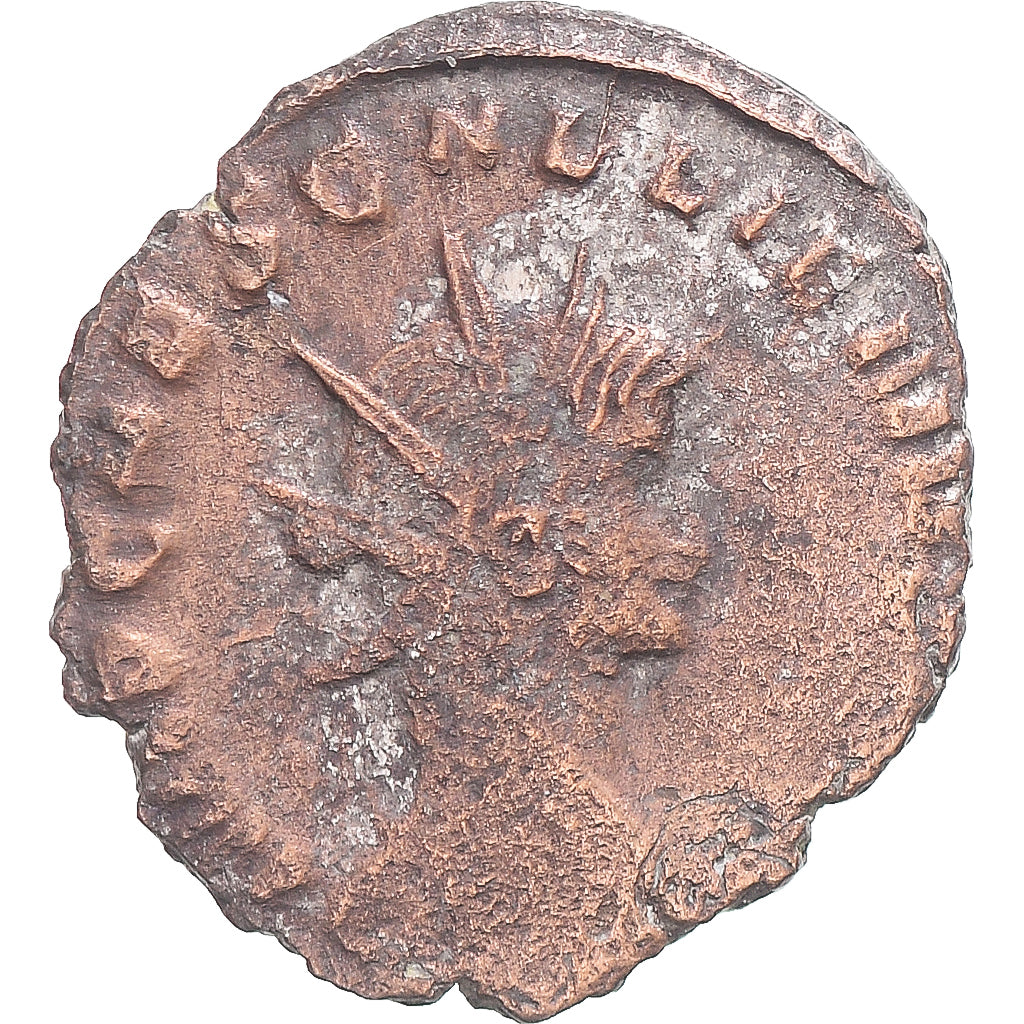 Moneda, Gallienus, Antoninianus, 260-268, Rome, BC+, Vellón, RIC:253