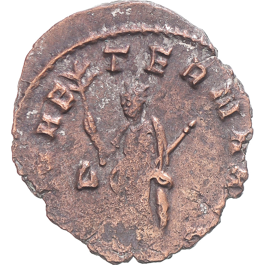 Moneda, Gallienus, Antoninianus, 260-268, Rome, BC+, Vellón, RIC:253