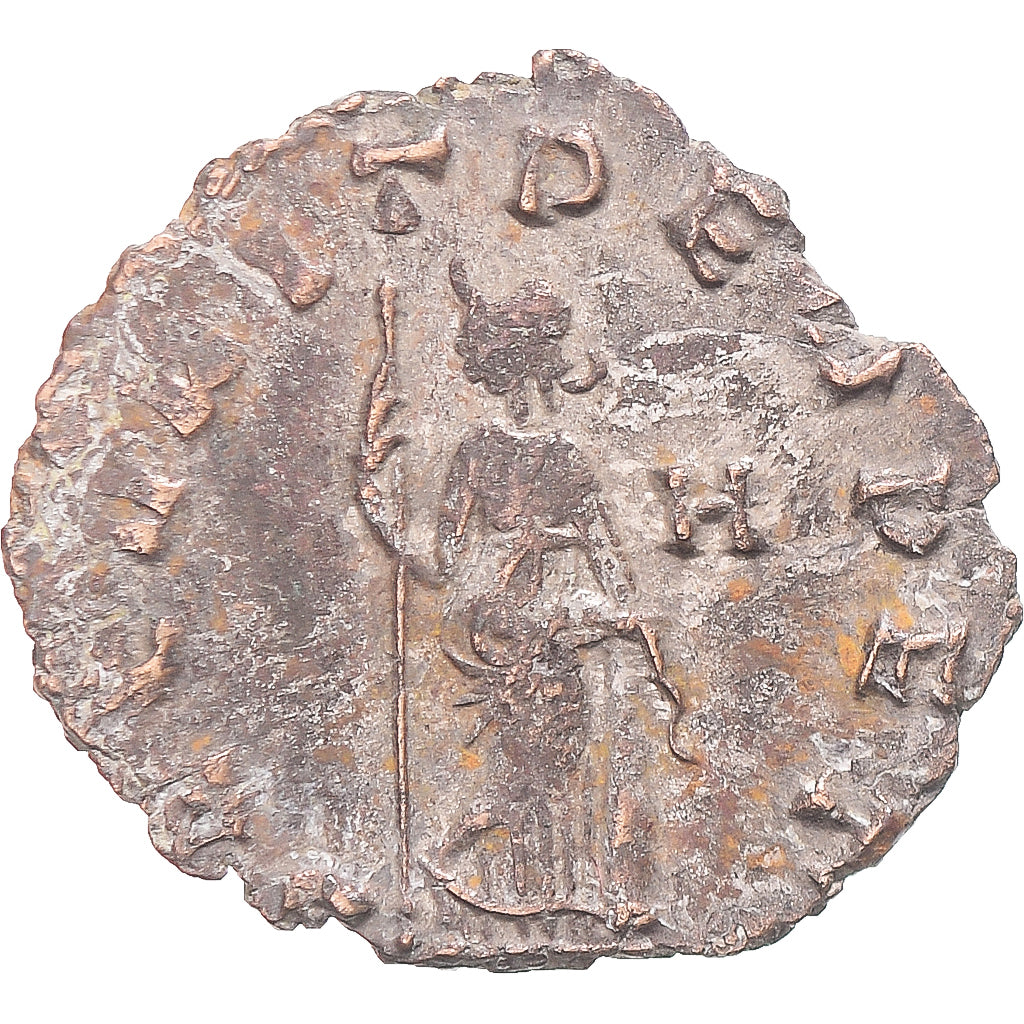 Moneda, Gallienus, Antoninianus, 260-268, Rome, BC+, Vellón, RIC:280