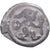 Moneta, Remi, Potin au guerrier courant, 90-50 BC, MB+, Bronzo, Latour:8124