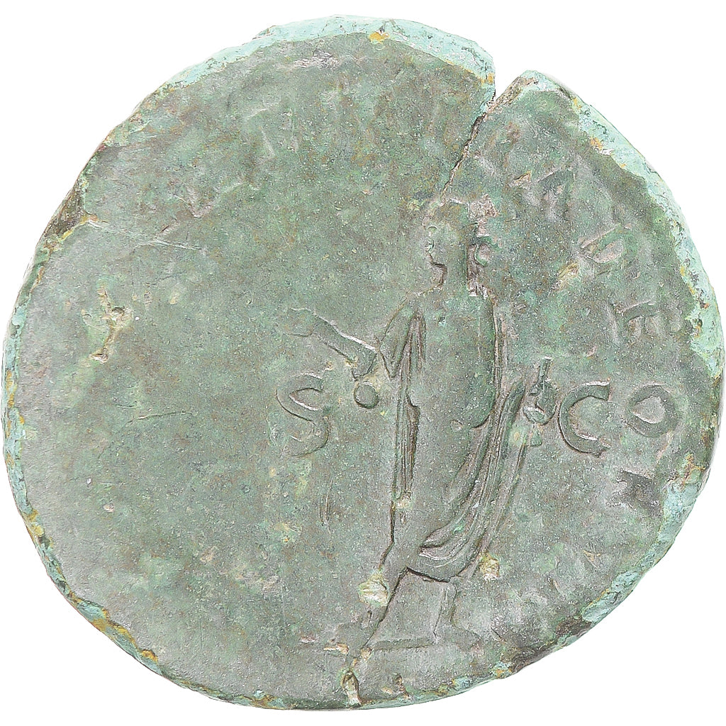 Münze, Hadrian, Dupondius, 119-120, Rome, SGE+, Bronze, RIC:261