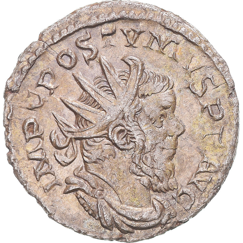 Moneda, Postumus, Antoninianus, 260-269, Lugdunum, MBC, Vellón, RIC:93