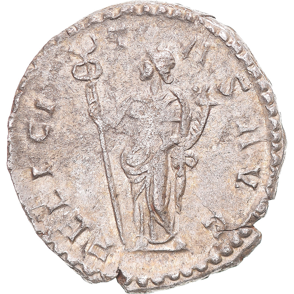 Moneda, Postumus, Antoninianus, 260-269, Lugdunum, BC+, Vellón, RIC:58