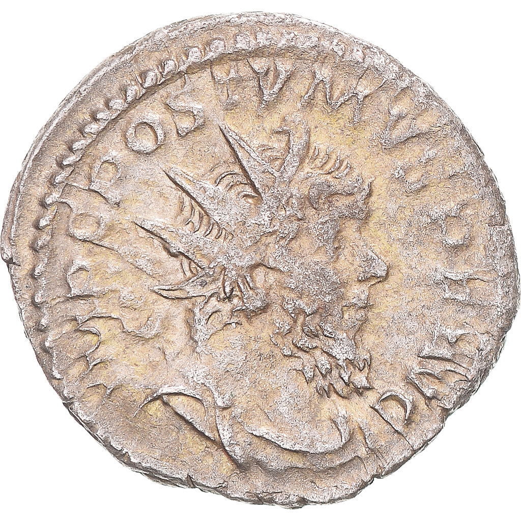 Moeda, Postumus, Antoninianus, 260-269, Cologne, VF(30-35), Lingote, RIC:329